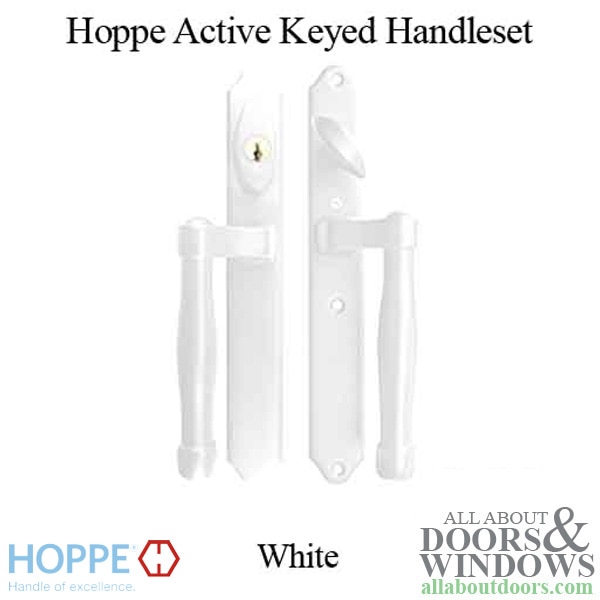 HOPPE HLS 9000 active keyed sliding door handle set M574/2170N