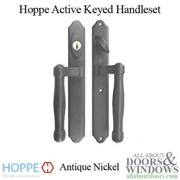 HOPPE HLS 9000 active keyed sliding door handle set M574/2170N