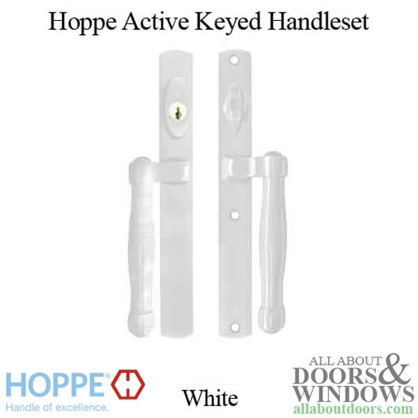 HOPPE HLS 9000 active keyed sliding door handle set M574/2165N
