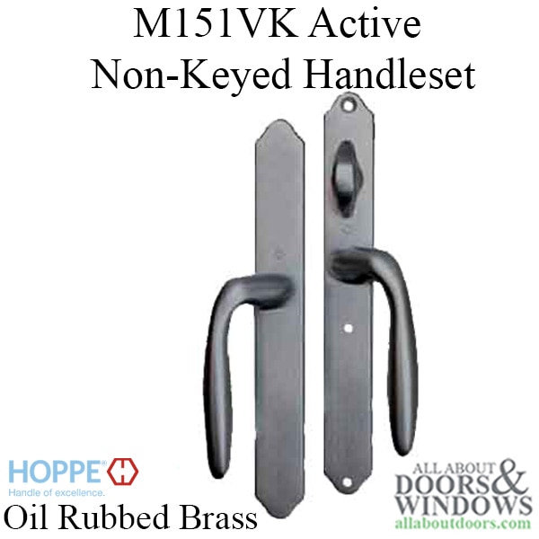 Non-Keyed Handle Oil Rubbed Brass