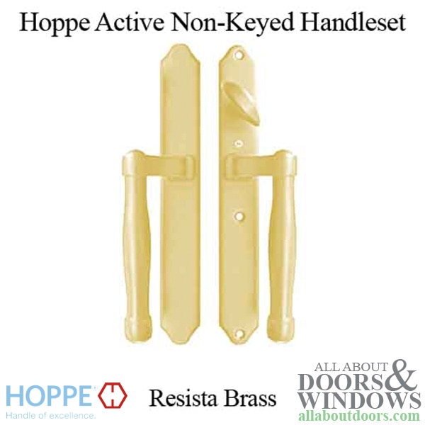 HOPPE HLS 9000 active non-keyed sliding door handle-set M574/2170N