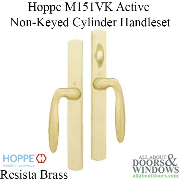 Non-Keyed Handle-Set Resista Brass
