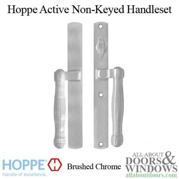HOPPE HLS 9000 active non-keyed sliding door handle set M574/2165N