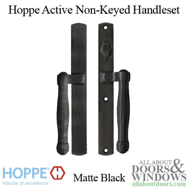 HOPPE HLS 9000 active non-keyed sliding door handle set M574/2165N