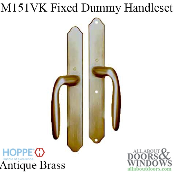 Dummy Handle-set in Antique Brass