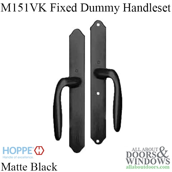 Dummy Handle-Set in Matte Black