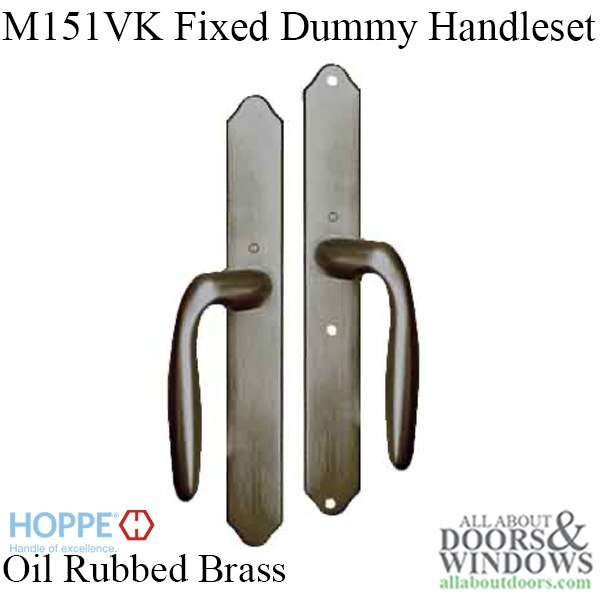 Dummy Handle-Set Oil Rubbed Brass
