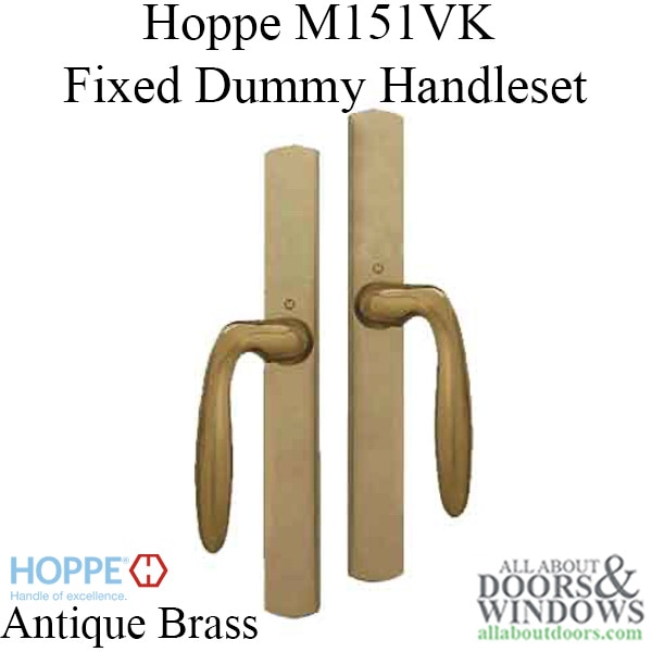 Fixed Dummy Handleset Antique Brass