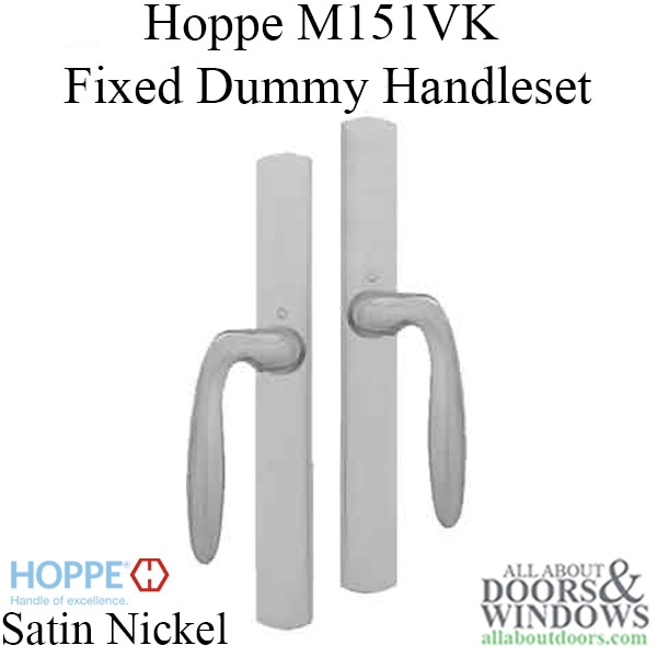 Fixed Dummy Handleset Satin Nickel