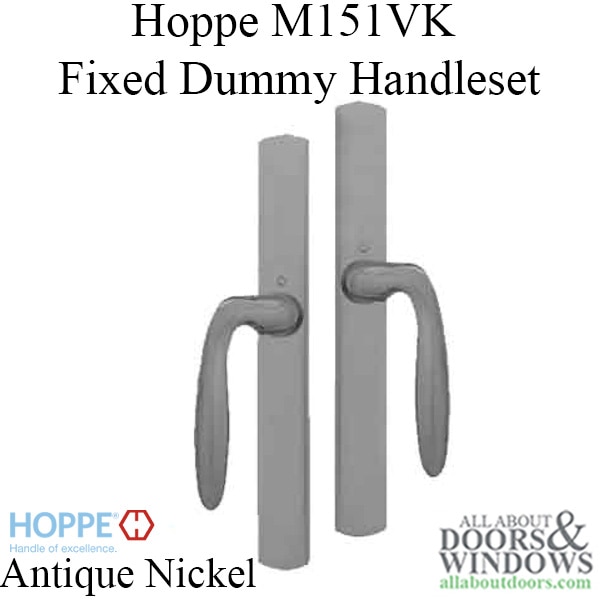 Fixed Dummy Handleset Antique Nicke