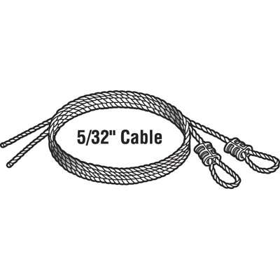 Durable Steel Cable for Garage Doors and Repairs