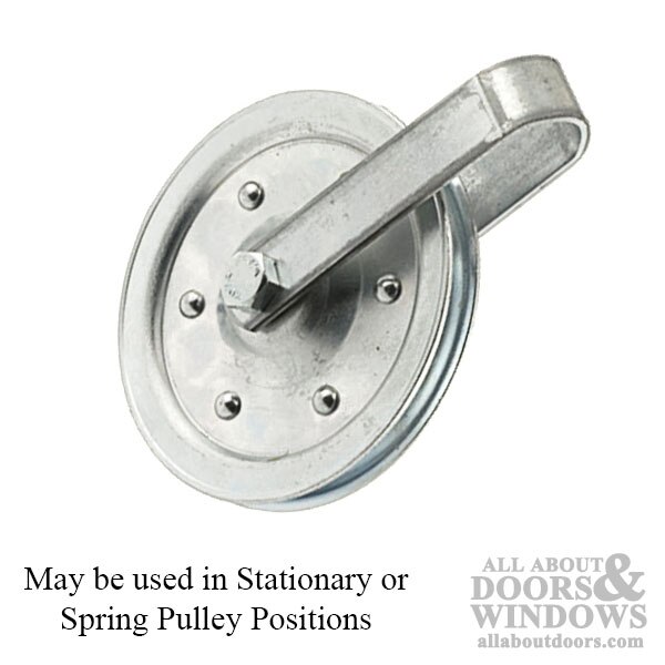 Steel Pulley w/ 4in Wheel