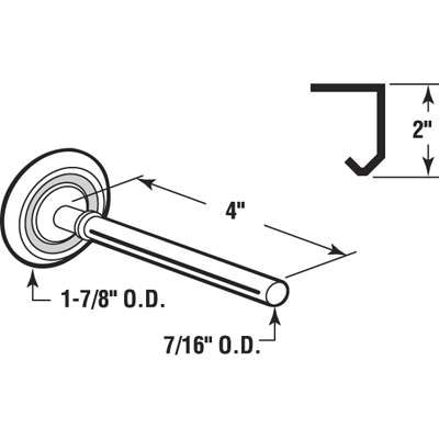 Garage Door Roller 1-7/8"
