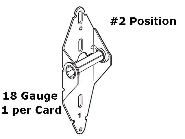 Garage Door Hinge No. 2 Drawing