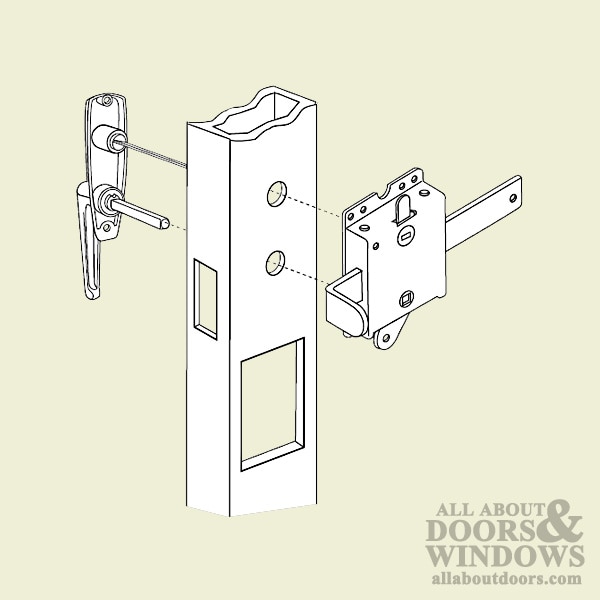 Installation Guide for L Handle Locks