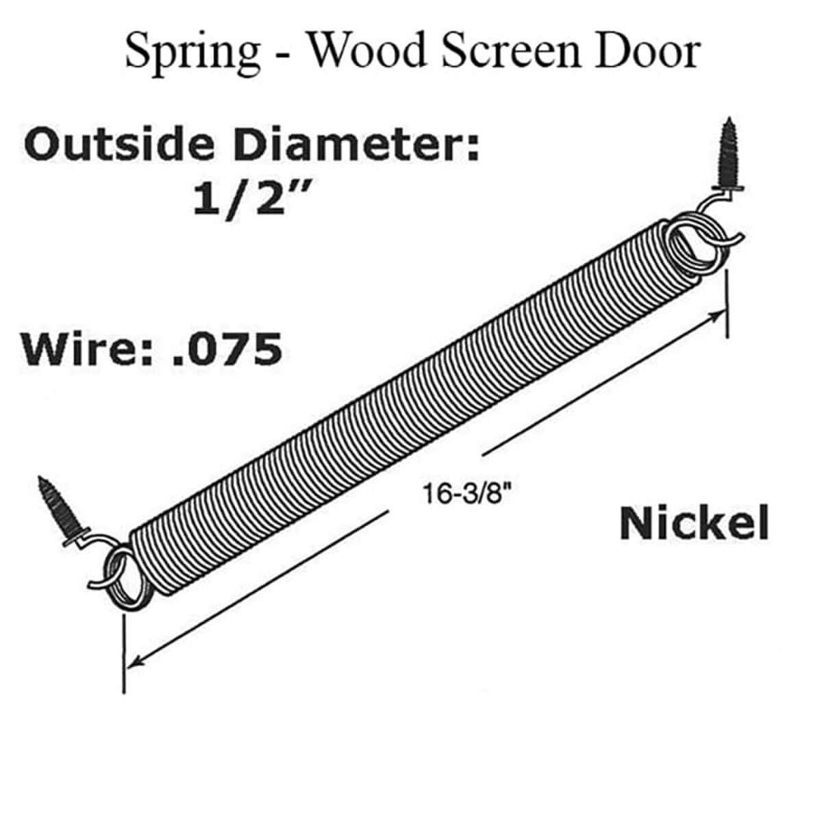 Screen Door Spring