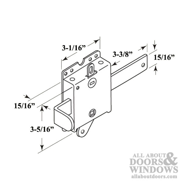 Side Lock Dimensions