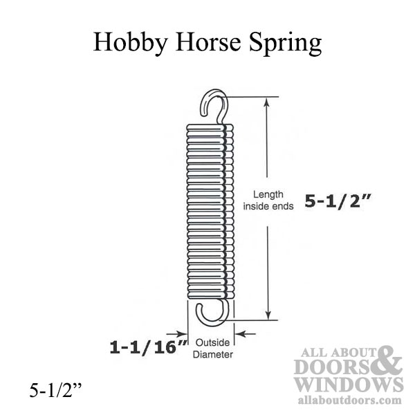 Hobby Horse Spring Line Drawing