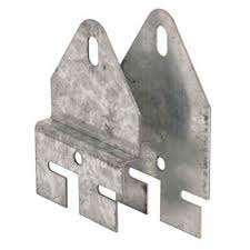 Hook Plate with Dual Spring and 4" Pulley – Heavy-Duty Door Hardware