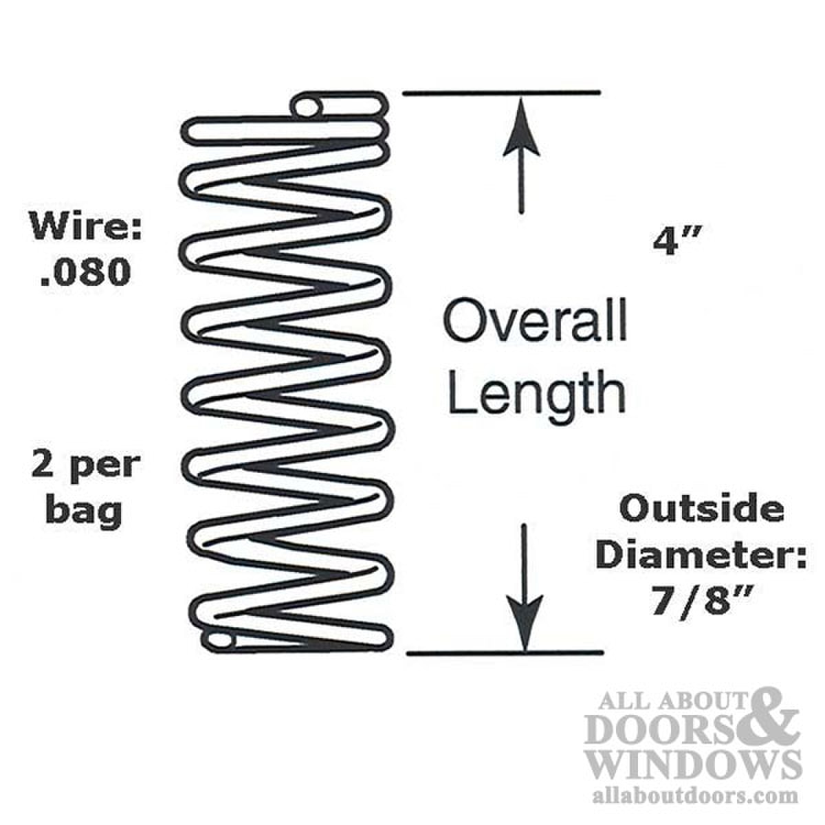 Compression Spring 7 8 Inch Diameter X 4 Inch Length 0 080 Wire compression-spring-7-8-inch-diameter-x-4-inch-length-0-080-wire
