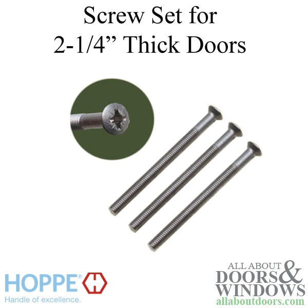 HOPPE M5 x 65mm 2-1/2 inch screw pack of 3 screws