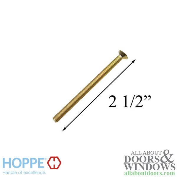 View screw length and threading for 65mm Hoppe screw