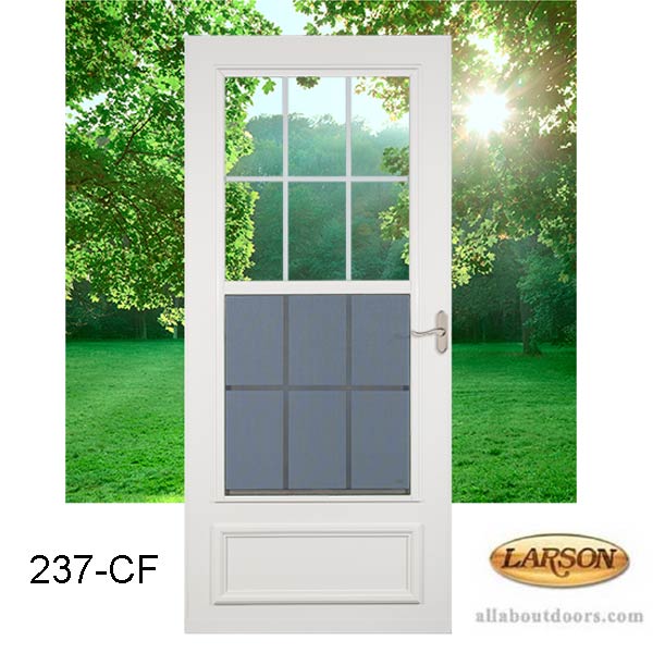 Larson Mid View Reversa Screen Storm Door 237 Cf
