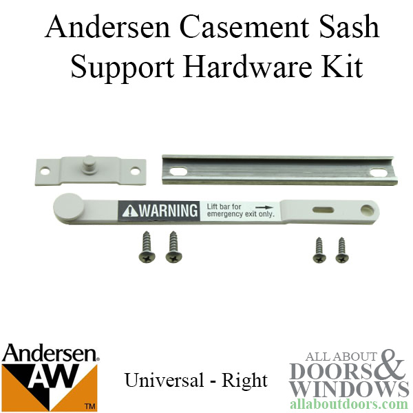 Andersen Sash Support Hardware Kit