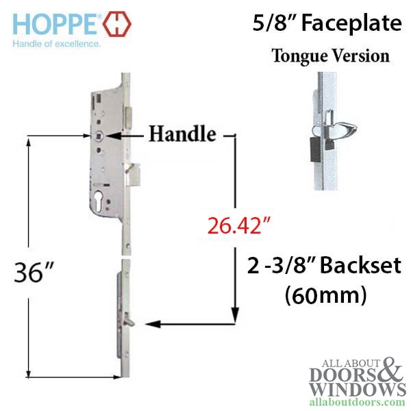 Hoppe Manual Tongue Gear 60/92