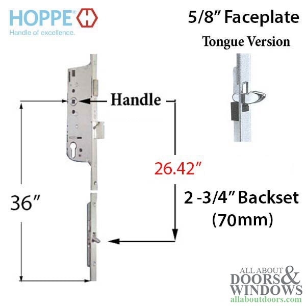 Hoppe Manual Tongue Gear 70/92