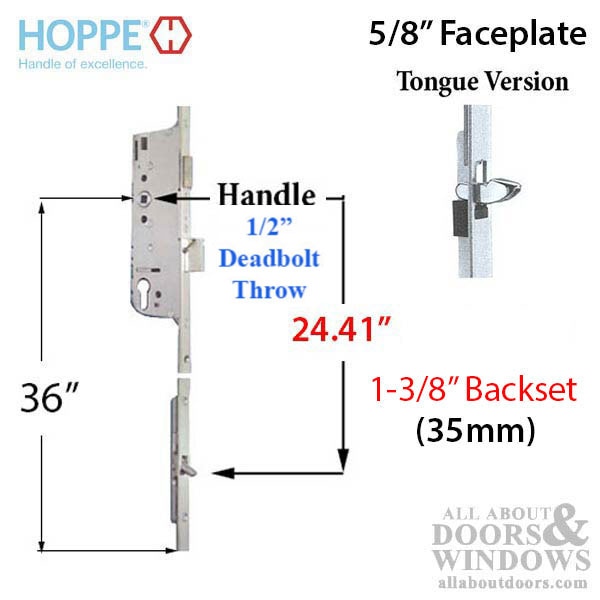 Hoppe Manual Tongue Gear 35/92