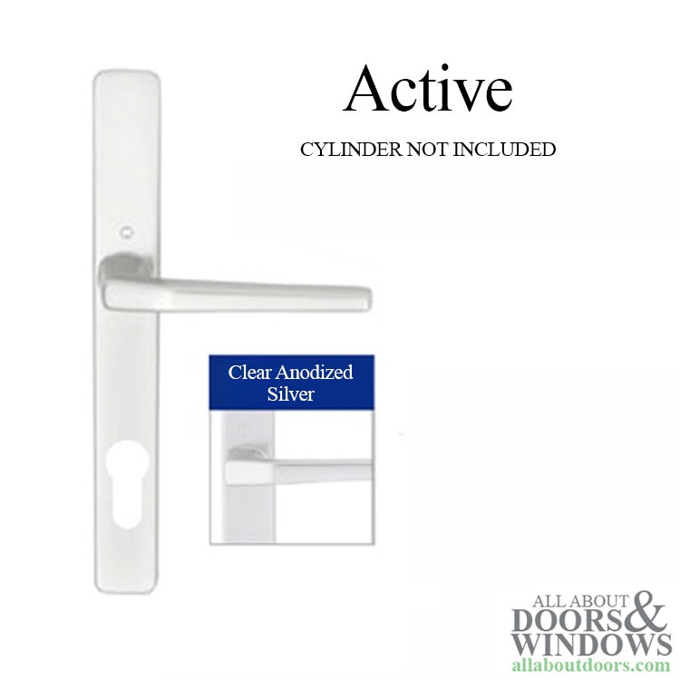 HOPPE Frankfurt A117 / 2246N Active Multipoint Handleset – No Cylinder