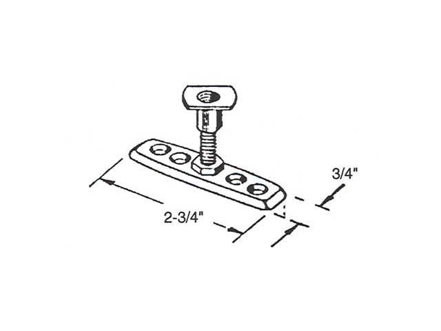 Bracket specs and mounting hole locations