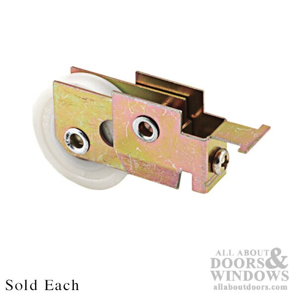 Mirror Door Bottom Roller – 1-1/2 Inch Nylon Wheel
