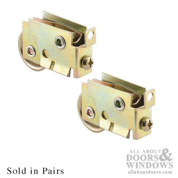 Heavy-Duty Roller for Mirrored Sliding Door Systems