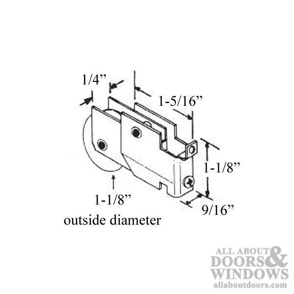 Steel wheel roller dimensions