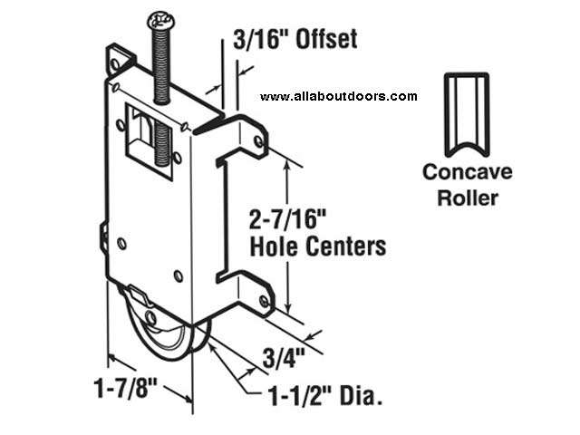 Concave wheel and bracket specs