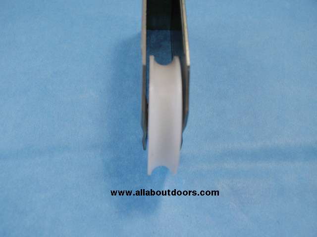 Bottom Mount Concave Nylon Roller