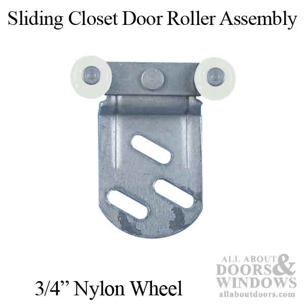 Sterling Hardware 2 Wheel Sliding Closet Door Roller Assemblies