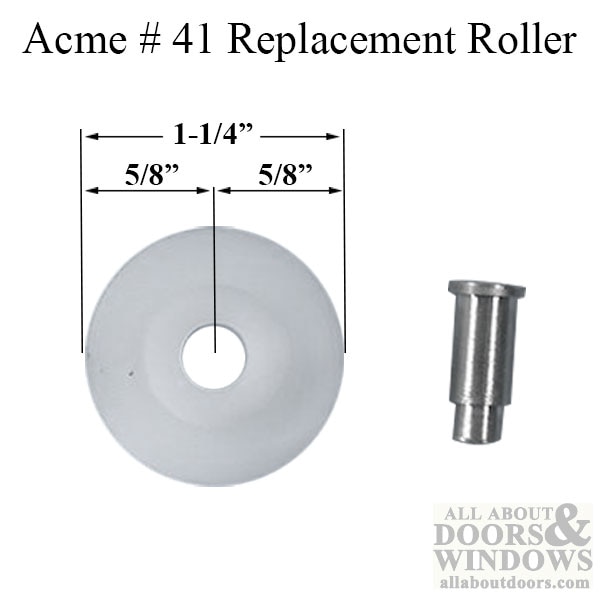 Dimensional Image – Acme 41 Roller