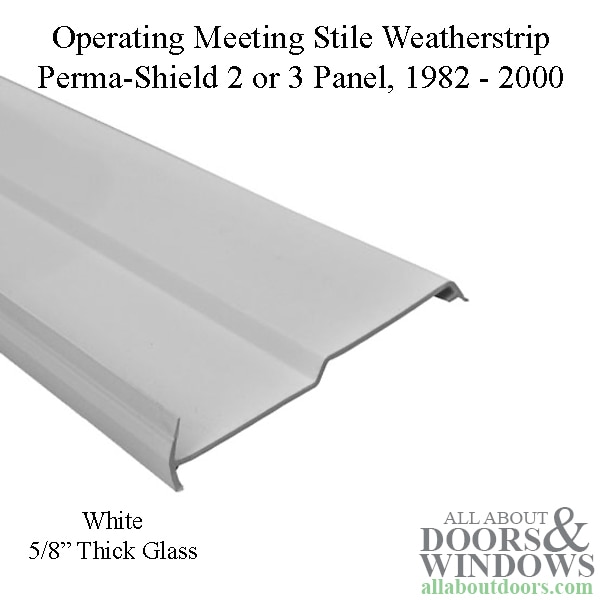 meeting stile weather strip