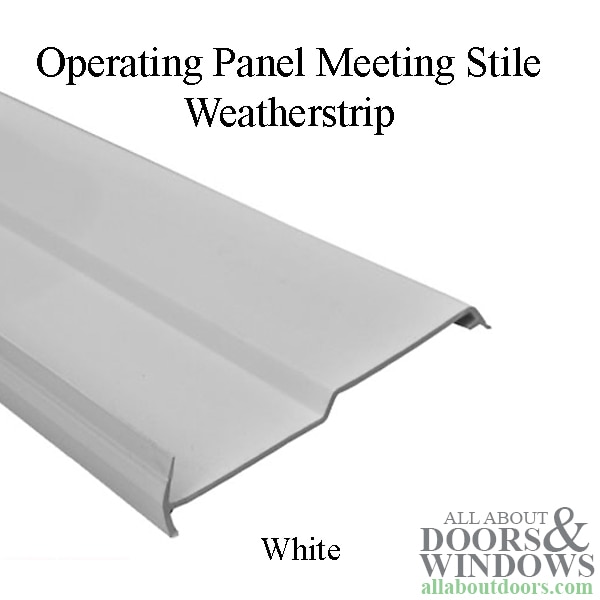 meeting stile weatherstrip