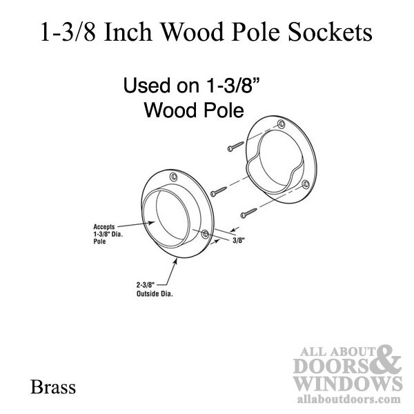 Dimensional Diagram – Metal Pole Socket