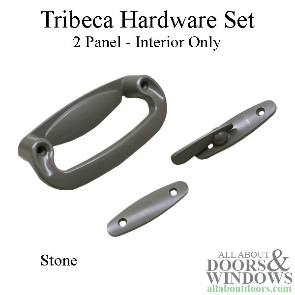 Tribeca interior handle set