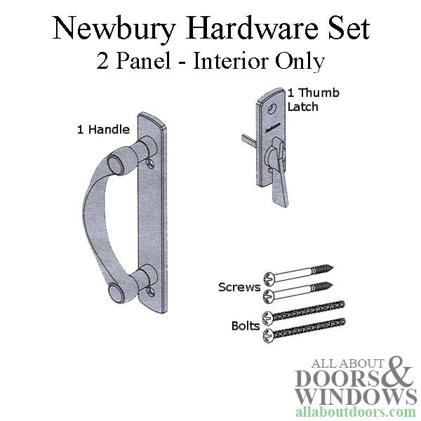 Andersen Newbury Interior Handle Contents