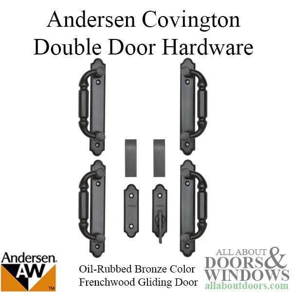 Andersen Frenchwood Gliding Door Trim Covington 4 Panel Interior