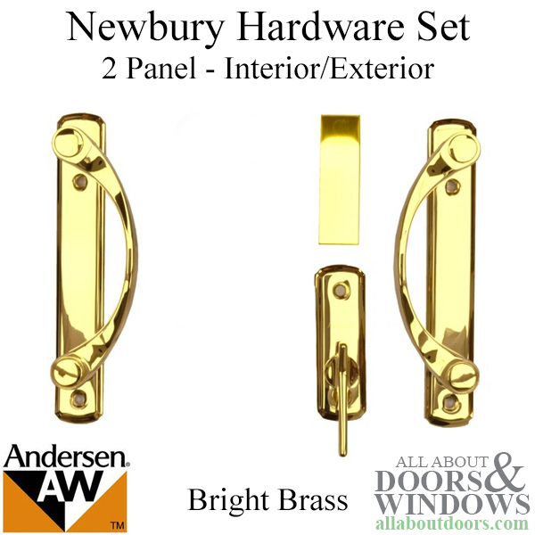 Newbury hardware set, 2 panel