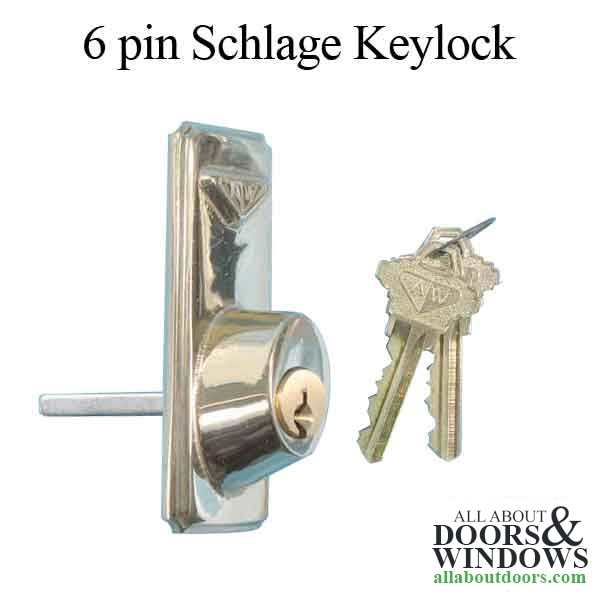 6 pin schlage key lock