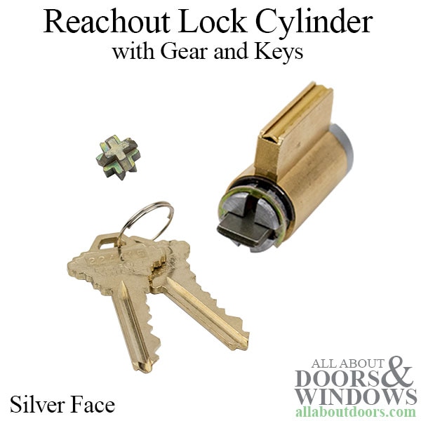 Lock cylinder with keys