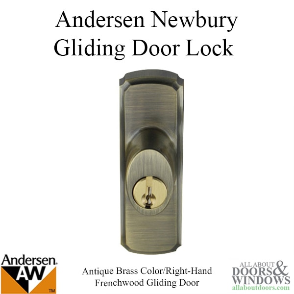 Andersen Newbury Gliding Door Lock